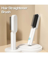 Wireless Hair Straightener Brush Electric Hair Brushes Hot Comb Straight... - £47.07 GBP