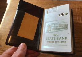 Book Coin Bank Gerett Milwaukee Wisconsin Webster City Ia 1ST State Your Future - £32.97 GBP
