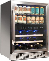 Brand New NewAir 24” 20 Bottle &amp; 70 Can Capacity Wine and Beverage Refrigerator - £657.02 GBP