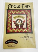 All Through The Night Quilt Pattern # 1010  Snow Day Folk Art Designs - $9.89