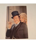 Postcard Bob Hope Mr Show Business Top Hat Cigar Chrome Unposted - $6.78 CAD