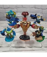 Skylanders Figures Assorted Lot Of 6 Swamp Trap Team Giants Spyro Rip Tide  - $24.74