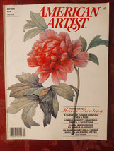 American Artist May 1984 Flower Painting Rudy Colao Idelle Weher Nora Speyer - £8.10 GBP