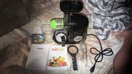 Aicok AMR521 Black Green Easy Clean Slow Masticating Juicer Extractor Op... - $67.31