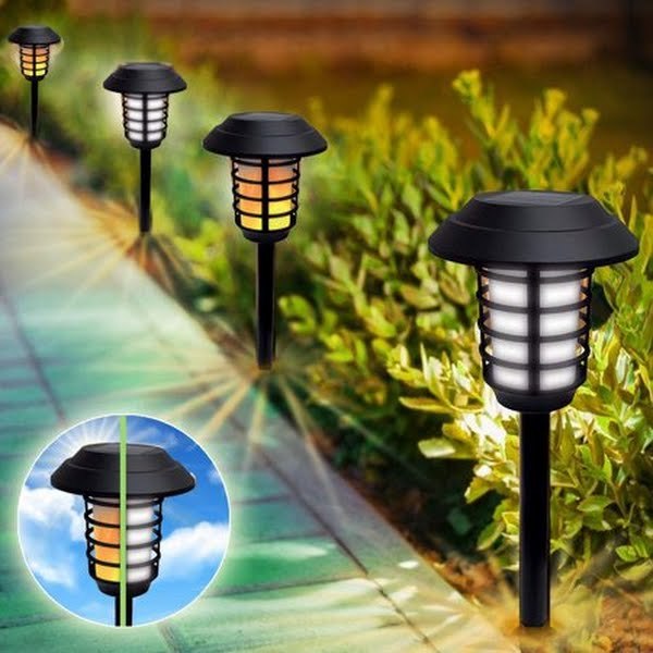 Bell+Howell Solar Powered 2 Mode 21 Lumen Led Pathway Lights - $58.00