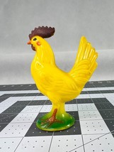 VTG Knickerbocker Celluloid Yellow Rooster Toy - $16.83