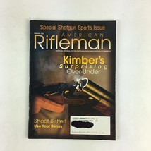 September 2002 American Rifleman Magazine Kimber&#39;s Surprising Over-Under - $3.97