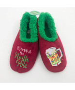 Snoozies Men&#39;s It&#39;s 5:00 at the North Pole Slippers Large 11/12 - £10.11 GBP