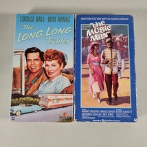 Vintage VHS Tape Lot Music Man Broadway Movie and Lucille Ball - Desi Arnaz - £8.44 GBP