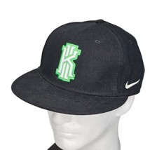 Kyrie Irving Nike True Snapback Hat Cap Mens Adjustable Black Flat Bill H+H - £15.78 GBP