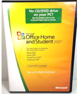 Microsoft Office Home And Student 2007 Service Desk Edition w/ Serial Key - $29.65