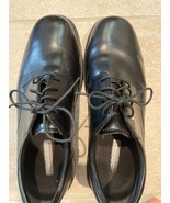 Nunn Bush Shoes Mens 10 M Dynamic Dress Lace Up Oxford Black Leather - €12,05 EUR
