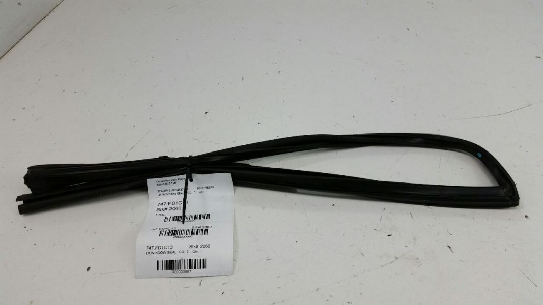 2013 Ford Fiesta Door Glass Window Seal Rubber Gasket Left Rear Back 2014 - $29.96