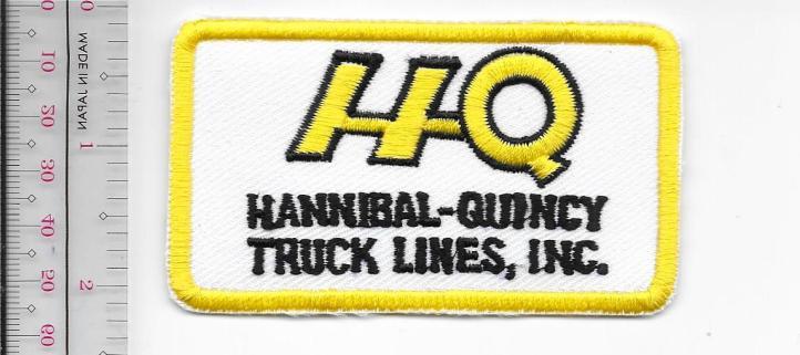 Vintage Trcking &amp; Van Lines Illinois Hannibal-Quincy Truck Lines Inc Qui... - $9.99