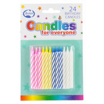 Alpen No Holders Birthday Candles (Pack of 24) - £22.36 GBP