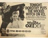 The Wizard Of Oz On Ice Vintage Tv Guide Print Ad TPA24 - £5.44 GBP