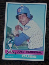 Jose Cardenal, Cubs,  1976  #430 Topps Baseball Card, GOOD CONDITION - $0.99