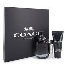 Coach New York Cologne 3.4 Oz Eau De Toilette Spray 3 Pcs Gift Set  image 4