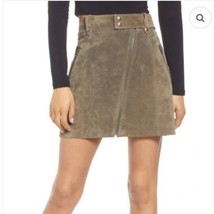 blank NYC Suede skirt size 30 in brown / grey. Short. A-line - $28.05