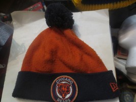 New Era Chicago Bears Stocking Cap Hat Pom top - £9.02 GBP