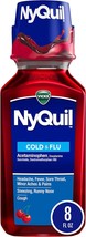 Vicks NyQuil Cough Nighttime Relief, 8 Fl Oz, Cherry Flavor - Relieves Sore Thro - £21.91 GBP