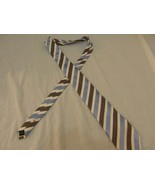 Donald J. Trump Signature Collection 100% Silk Blue Brown &amp; Tie Protecto... - $724.80 MXN
