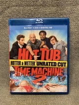Hot Tub Time Machine 2 Blu-ray DVD 2015 2-Disc Set KG JD - £9.34 GBP