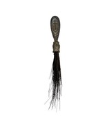 Vintage Sterling Silver Utility Brush With Horse Hair Cross On Handle - $1,155.23 MXN