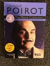 Agatha Christie&#39;s Poirot: The Movie Collection Set 4 New DVD PBS Mysteries - £23.11 GBP