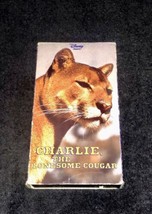 Rare Vintage Disney Collectible VHS Charlie the Lonesome Cougar - Free Shipping - £10.79 GBP