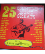 Various Artists * 25 Country Music Greats * 1966 •Starday Records CMG-1 ... - £5.34 GBP