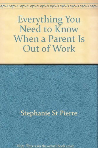Everything you need to know when a parent is out of work (The Need to know libra Item image 2