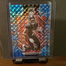 Bijan Robinson RC #284 2023 Panini Reactive Blue Prizm Mosaic Atlanta Falcons - £5.97 GBP