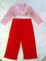 Girl-Lot of 2-Size 24mo.-Disney blouse-Size 18-24mo.George pants - £10.37 GBP