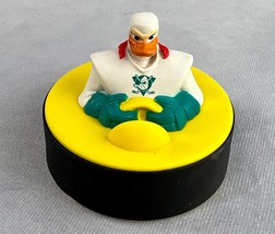 Vintage The Mighty Ducks McDonalds Happy Meal Toy Wild Wing Hockey Puck 1996 - £3.95 GBP
