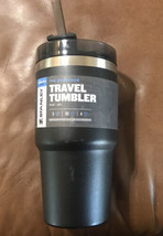 2022 Stanley Adventure Quencher Travel Tumbler Straw Cup 20 oz - Black - £22.02 GBP