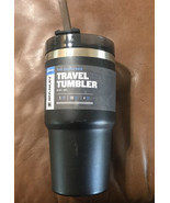 2022 Stanley Adventure Quencher Travel Tumbler Straw Cup 20 oz - Black - £21.94 GBP