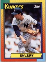 1990 Topps Traded 58T Tim Leary  New York Yankees - £0.77 GBP