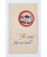 1921 Patriotic Religious Trifold Card/Booklet - $330.81 MXN