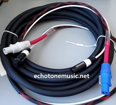 Whirlwind Powercon XLR combo Cable Neutrik NAC3FCA/XLRF to NAC3FCB/XLRM ... - $5,054.44 MXN