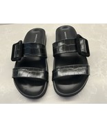 manolo blahnik 38.5 flats May fu  Croc Embossed $845 - €297,39 EUR