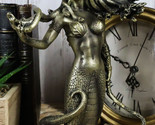 Greek Demonic Goddess The Temptation Of Medusa Statue Luring Gorgon&#39;s Gaze - $38.99