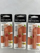 (3) Revlon Kiss Lip Balm Hydration 015 Juicy Peach Moisturizer COMBINE S... - £5.14 GBP