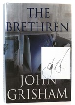 John Grisham THE BRETHREN Signed 1st Edition 1st Printing - £208.23 GBP