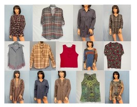Lot of 14 Women’s Shirts Tops Blouses Ralph Lauren Urban Girl Tribal Large - $46.28 CAD