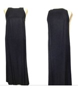 GRUPPO AMERICANO NAVY BLUE SLEEVELESS POLYESTER RAYON MAXI DRESS LADIES ... - $622.09 MXN