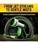 Garden Hose, NON-EXPANDABLE 50 Feet Premium Quality Stainless Steel Meta... - $841.63 MXN