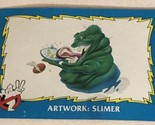 Ghostbusters 2 Trading Card #85 Artwork Slimer - $1.97