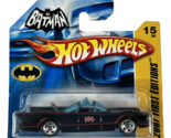 NEW Hot Wheels TV Batmobile, 2007 First Editions, #15/156 - Short Card -... - £3.98 GBP