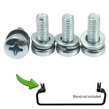 4x Replacement Stand Screws for Sony XBR-55X810C TV Monitor XBR 55X810C ... - $4.17 CAD